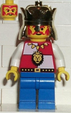 LEGO cas060a Royal Knights - King, with Blue Legs without Cape and Plume