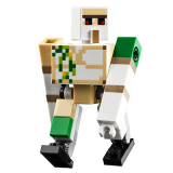 LEGO min105 Iron Golem - Brick and Pin Arm Attachments, Black Feet